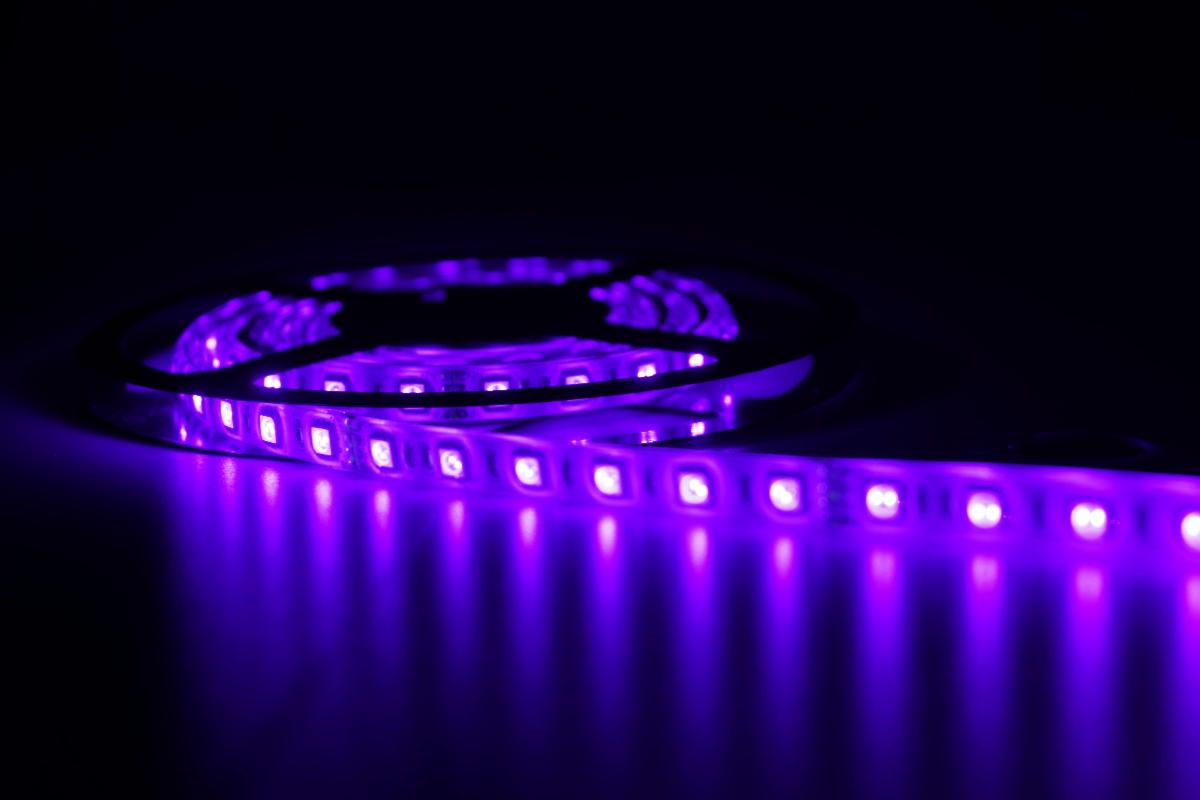 Bluethy UV Sterilize Flexible USB LED Light Strip SMD5050 Disinfect  Ultraviolet Lamp 