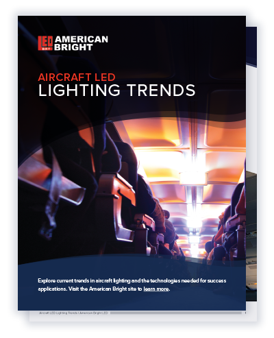 Aircraft LED Lighting Trends mockup
